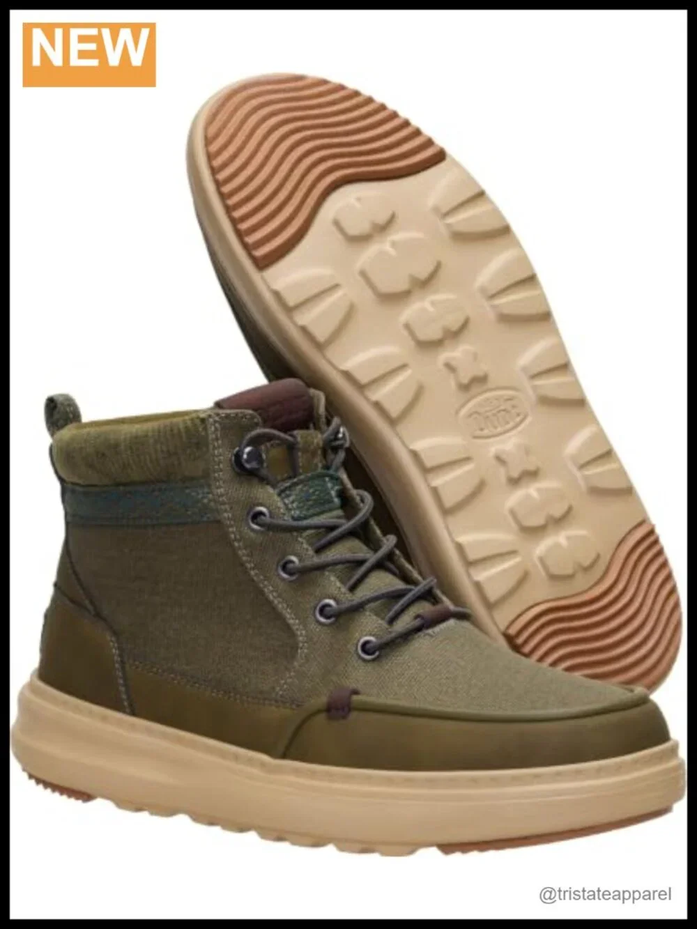 Women's Water Repellent Waxed Canvas Lace Up Ankle Boot, Lightweight, Removable